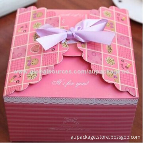 Gift Box/Snap Tether Folding Box, Variety of Exquisite Designs, Any Colors Available
